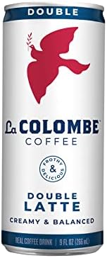 La Colombe Double Shot Draft Latte - 9 Fluid Ounce, 12 Count - Cold-Pressed Espresso and Frothed Milk - Made with Real Ingredients - Grab and Go Coffee