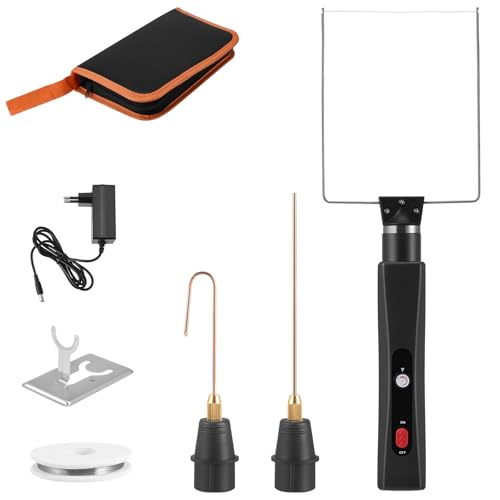 Coupe-polystyrène électrique noir avec thermostat et lampe LED intégrée - 2