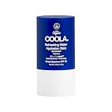 COOLA Organic Refreshing Water Stick Face Moisturizer with SPF 50, Dermatologist Tested Face Sunscreen with Plant-Derived BlueScreen Digital De-Stress Technology, 0.8 Oz