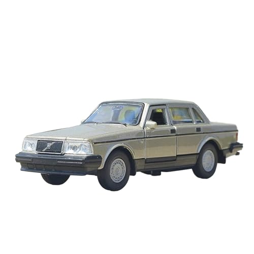 Train miniature Volvo 240GL en alliage moulé 1:36 pour collectionneur et décor de bureau