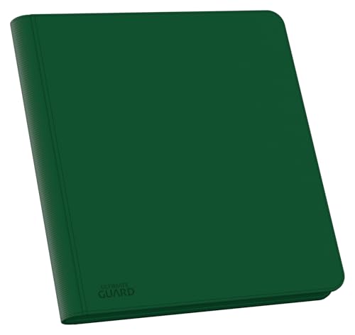 Image of Ultimate Guard Zipfolio 480 - 24 Pocket XenoSkin (Quadrow) Green