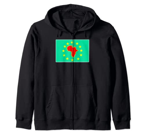 Photo de Union of Portugese Langues Capital Cities - Drapeau UCCLA Sweat à Capuche