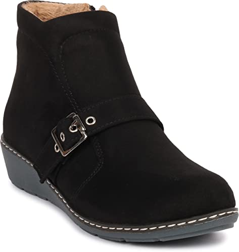 Image of ZAPATOZ Women's Casual Stylish Heel Boots