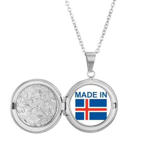 Collier médaillon d'amour Islande pour sublimer vos tenues de fête