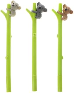 N-K PULABO 1pcs Unisex Ink Gel Pen 0.5mm Cute Cartoon Fun Koala black Gel ink Roller Ball Point Pen Gifts superiorâquality economic