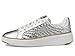 Cole Haan Women's Grandpro Topspin Sneaker, Silver Genevieve Weave/Optic White, 10.5