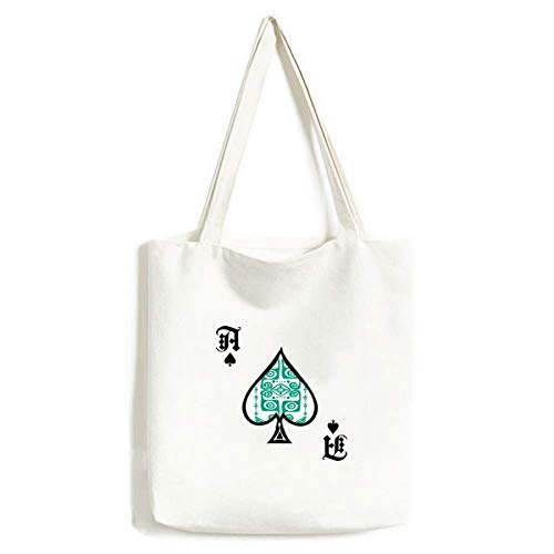 Sac à main avec poisson vert en tissu biologique pour femme