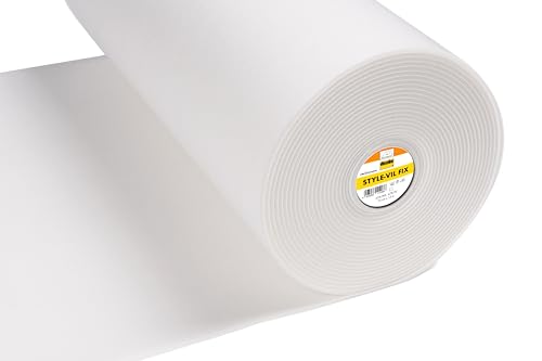 Vlieseline Freudenberg Style-Vil Fix weiß fixierbarer Schaumstoff Meterware 72cm breit