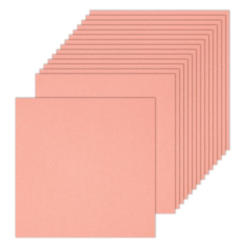 Papier cartonné scintillant rose pour décorations de mariage et scrapbooking
