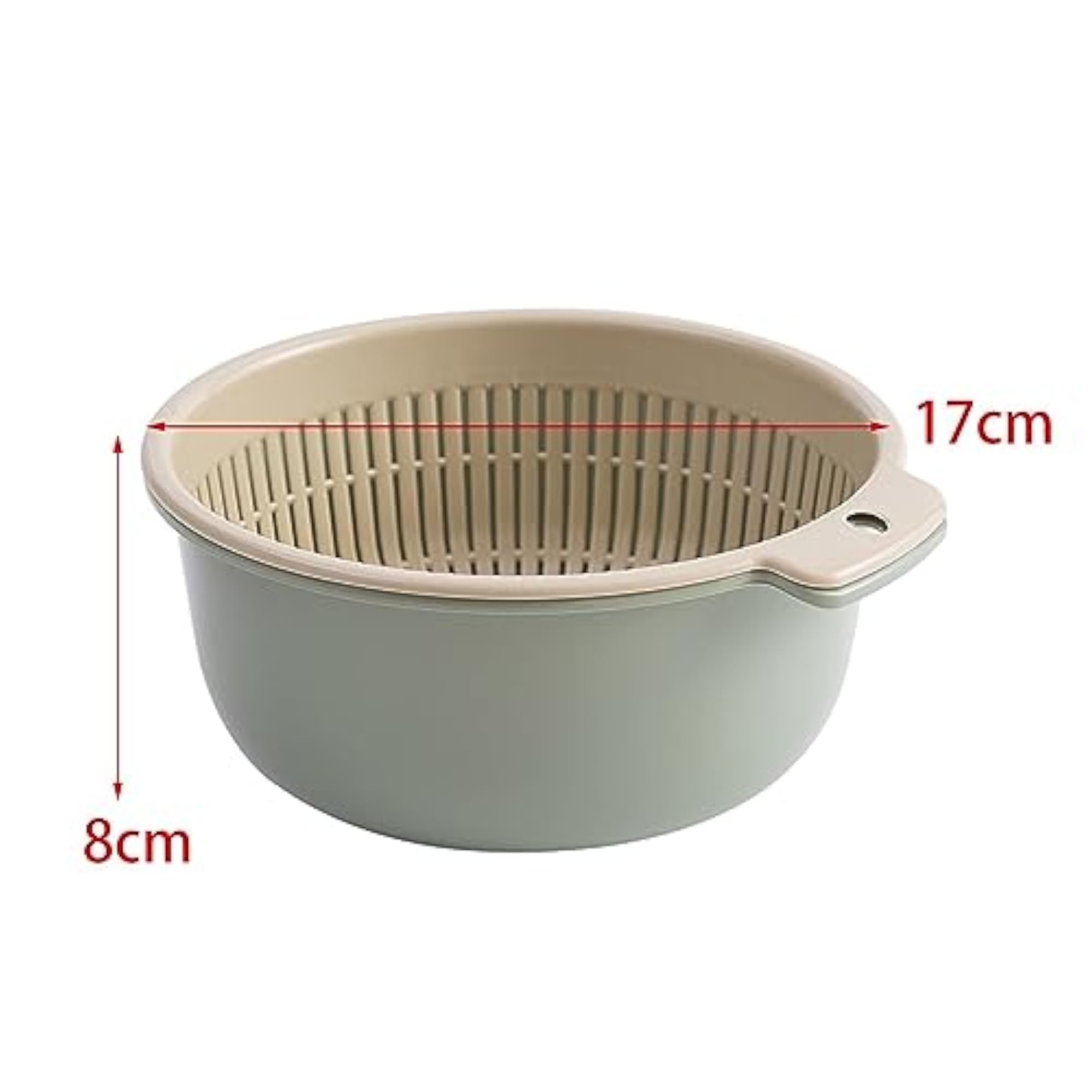 Vegetable Washing Drainage Basket Kitchen Colander Bowl