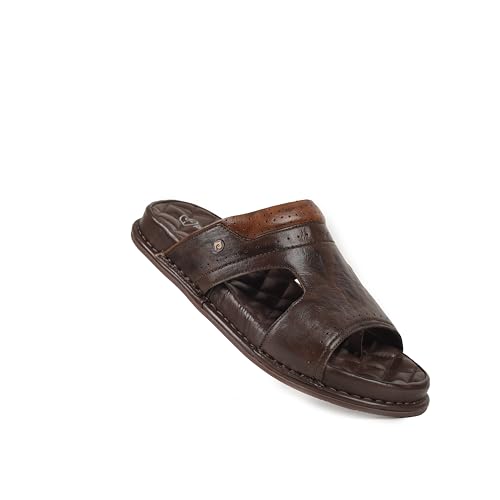 Image of Pierre Cardin Men's Pc1048 Tan-cafe Fisherman Sandal