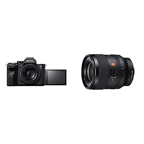 Sony Alpha ILCE-7SM3 Full-Frame Mirrorless Camera Body (4K 120P, 4:2:2 10 bit, ISO 40-409600, high Dynamic Range, Videographers & Content Creators), 2X Optical Zoom, Black & FE 35mm