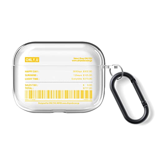 ONLYOU Airpods pro3 �Ή� �P�[�X ������� �؍� ���킢�� �N���A ���� TPU ���V�[�g �o�[�R�[�h �f�U�C�� �G�A�[�|�b�Y �v�� �J�o�[ �C���z���P�[�X �J���r�i (AirPodsPro3�p, �C�G���[)