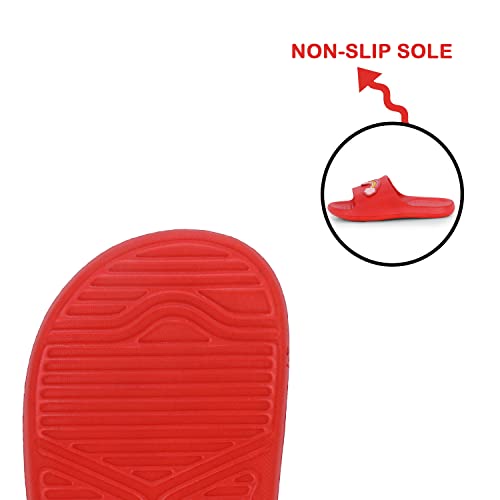 Image of DOCTOR EXTRA SOFT Unisex-Child Kids Rainy Monsoon Flip-Flop Sliders Soft Comfortable Indoor Outdoor Slippers Stylish Non-Slip Slide Home Casual Cool Cartoon Cute House Chappals For Boys & Girls