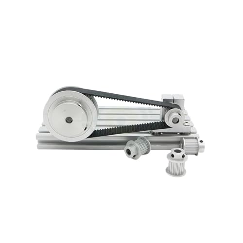 Poulie de distribution HTD3M 80T type BF avec double flasque de guidage - 5
