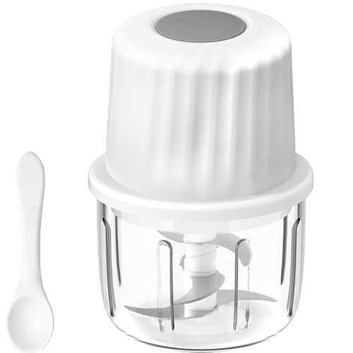 Electric Garlic Chopper Mini USB Rechargeable Food Processor