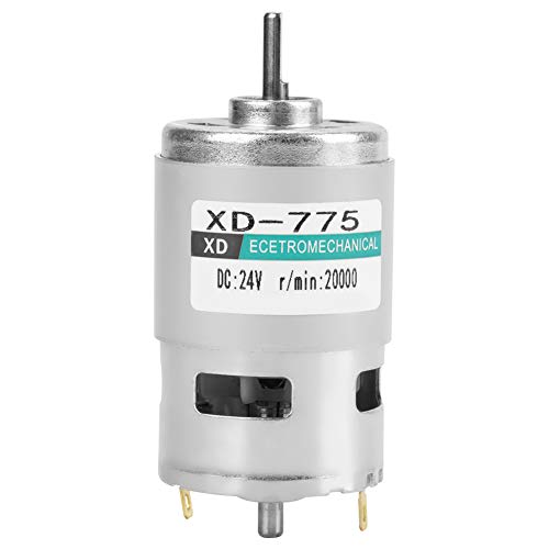 Motor de CC de bajo ruido XD-775 para proyectos estables a batería 7