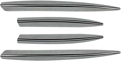 Parrilla delantera para Benz Clase A W177 A200 2023+, reemplazo elegante en plata, 4 piezas.