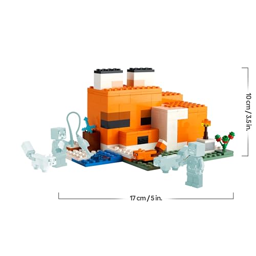Lego Minecraft Le Refuge Renard 21178 Lego La Boîte - vue 6