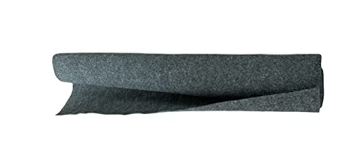 Moquette acustica rigata grigio scuro tessuto panno rivestimento auto car audio hifi casse sub woofer universale MOQ928