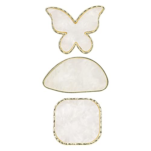 ERINGOGO �����O�}�j�L���A�p���b�g ABS�f�� �g�p���₷���J���[�~�L�V���O�v���[�g �l�C��DIY��ƂɍœK�ȃl�C���A�[�g�����O�p���b�g 3����