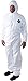 DuPont TY127S Disposable Elastic Wrist, Ankle & Hood White Tyvek Coverall Suit 1428, Size XXLarge, Sold by the Each