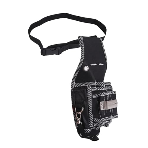 Tool Belt Multifunctional Nylon Fabric Screwdriver Kit Holder Bag Pocket Pouch Electrician Waist Case for Electrician Carpenter