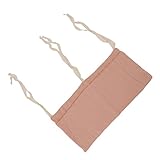 Windel-Caddy, Windel-Stapler, Reines Baumwolltuch, Hängende Aufbewahrungstasche für Babybetten, Hängende Windel-Caddy, 2 Taschen, Verstellbarer Riemen, Organizer für Babybetten