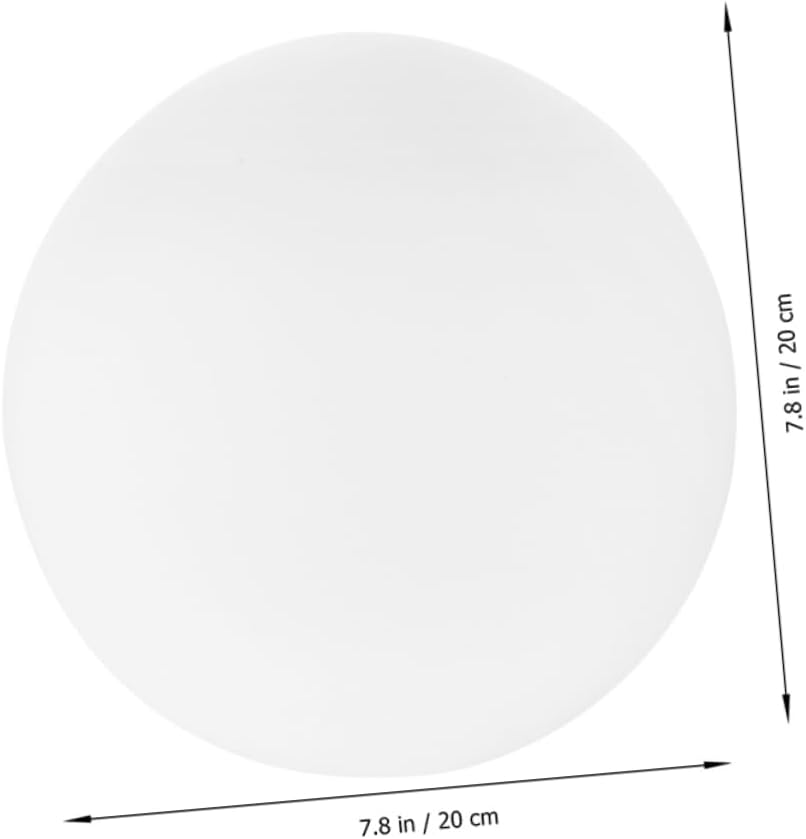 Spherical Frosted Glass Globe Lampshade for Pendant Lighting Modern Decorative Replacement for Living Room Bedroom Dining Room Easy Installation Central