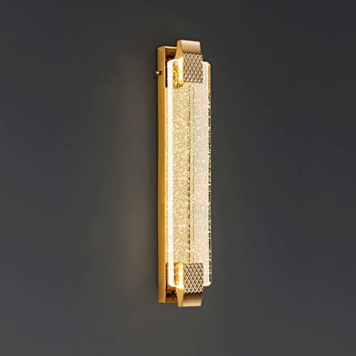 Luz de pared larga LED moderna con cristal de burbuja para sala de estar y dormitorio 2