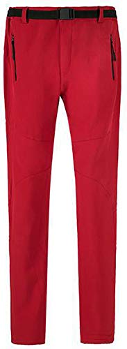 AbelWay Women's Outdoor Mountain Waterproof Windproof Fleece Ski Snow Pants Hiking Trousers