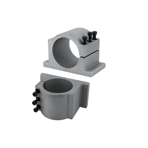 Support d'axe principal CNC 55mm en aluminium à blocage renforcé