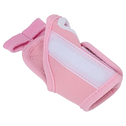 BOLORAMO Muñequera, Prevenir la Miopía Ajustar la Estanqueidad Buena Protección Movimiento Libre Alargar Férula Mano Muñequera para la Escuela para la Mano Derecha(Rosado) Cover