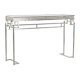 AlexandreHouse CONSOLA METAL ESPEJO 117X31X75 9,3 KG K ENVEJECIDO
