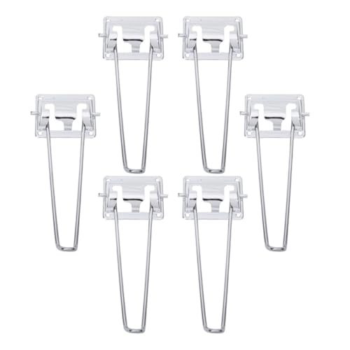 Luxshiny �܂��݋r �ƒ�p�f�X�N�r �V���o�[�F �ϋv���ɗǂ� �m�[�g�p�\�R���e�[�u�� �i�C�g�X�^���h 6����