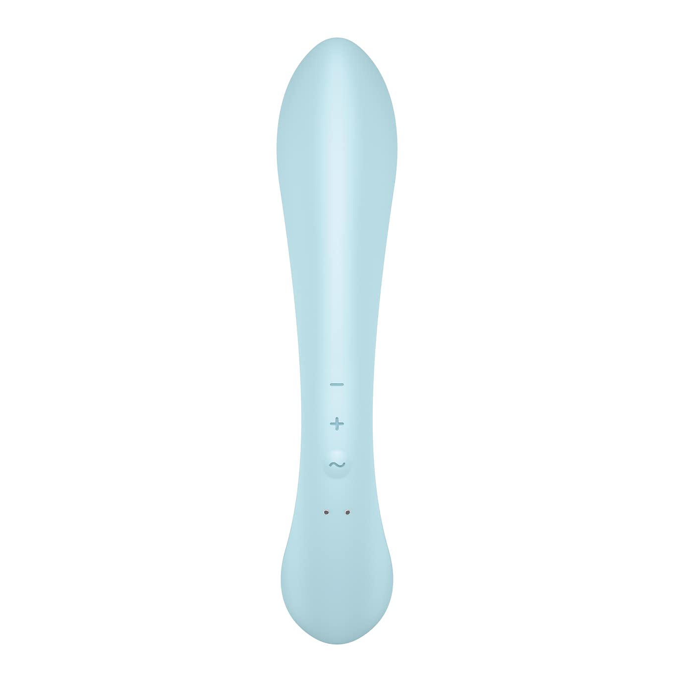 Satisfyer Triple Oh Stimolatore del Punto G e del Clitoride | Vibratore Dildo con 3 Motori | Sex Toys flessibile e impermeabile (IPX7) | 2x12 Programmi di Vibrazione | Sex Toy Blu per Donne