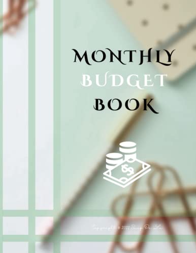 Personal Monthly Budget Planner: Monthly Expense Tracker | Savings Track | Debt Tracker | Income Organizer | Budget Planner Monthly | Yearly Goals | ... and Bill Tracker | 2023 & 2024 Calendars