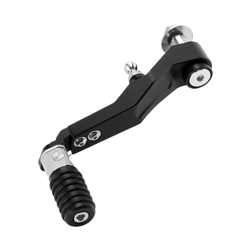 BEUAOCK Klappbarer Schalthebel kompatibel mit BMW F900R 2020–2024, Verstellbarer Schalthebel-Fußhebel, Motorrad-Ersatzhebel(Black)