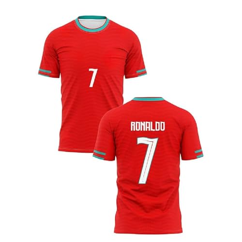 Image of Football Jersey porrtugal Home Kitt- for Men and Sports Jersey for Men and Boys Football Team 2024