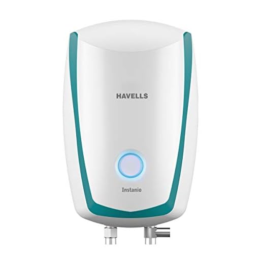 Havells Instanio 1-Litre 3KW Instant Water Heater (Geyser), White Blue, Wall Mounting