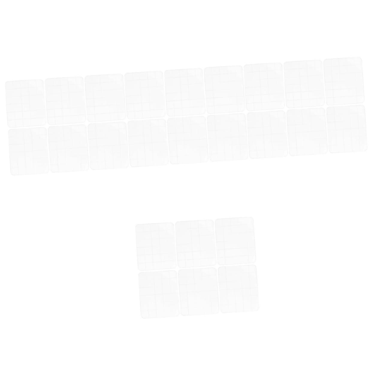 jojofuny 4 Set Strumento Di Stampaggio Acrilico Primo Forniture Di Scrapbooking Bloccare Timbri Per Il Fai Da Te Mestiere Fondente Fabbricazione Diario Goffratura Creazione Bianca 6 Pezzi*4