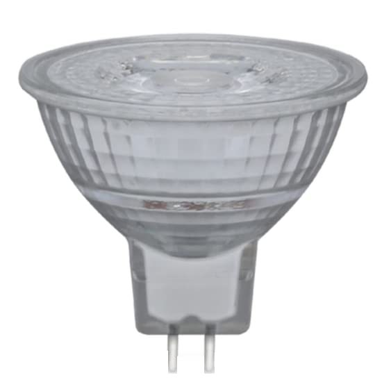 Crompton Lamps LED MR16 Spotlight 5W GU5.3 12V (35W Equivalent) 4000K Cool White 36° Clear 420lm Replacement Bulb