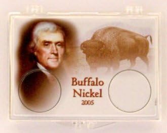 Portamonedas Buffalo Nickel 2005 Snaplock 3 unidades miniatura 1