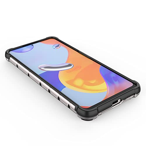 Image of Glasgow | for Mi Redmi Note 11 Pro 5G / 11 Pro Plus 5G / 11 Pro+ 5G Stylish Look Pattern Back Case Cover for Mi Redmi Note 11 Pro 5G / 11 Pro Plus 5G / 11 Pro+ 5G - Black