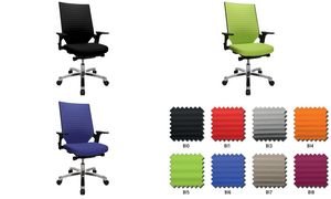 Chaise de bureau synchrone Topstar au209 a bi6 contre le mal de dos
