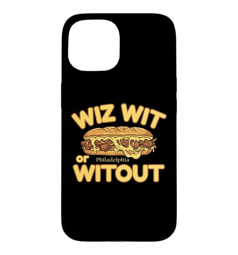 Wiz Wit Or Witout Philly �`�[�Y�X�e�[�L �t�@�j�[ �t�B���f���t�B�A �t�[�h �X�}�z�P�[�X iPhone 15 �p