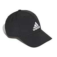 adidas Performance Lightweight Embroidered Baseball Cap, Black / Black / White, One Size (Womens)
