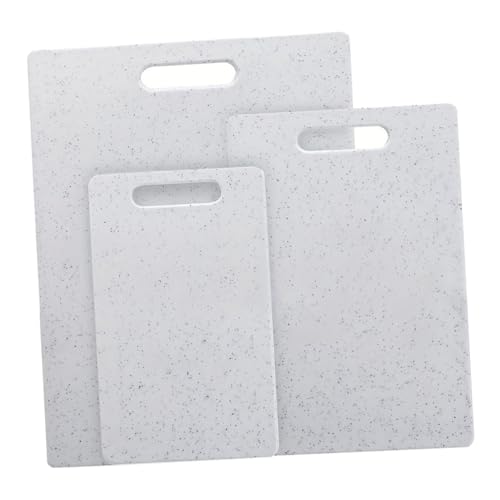 BEBEMOKO 3 tablas de cortar multifuncionales, tablas de charcutería, tabla de cortar de grano final, para cocina, plantas colgantes falsas, soporte para tabla de cortar de cocina, pequeñas