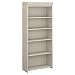 Bush Furniture Stanford 5 Shelf Bookcase in Antique White