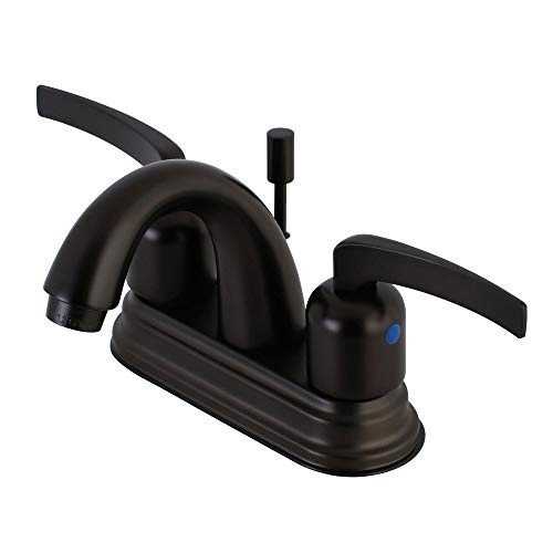 Kingston Brass KB8615EFL Centurion 4 Centerset Bathroom Faucet, Oil Rubbed Bronze
